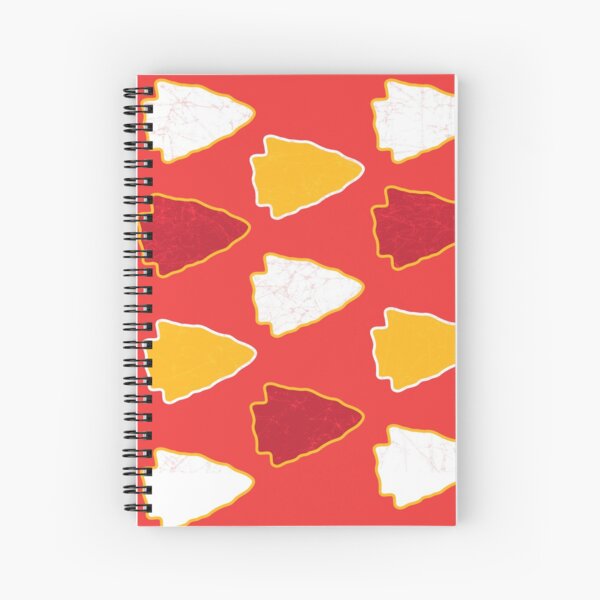 Arrowhead KC Football Kansas City Vintage Kc football Kingdom Kansas city Pro Gear Spiral Notebook