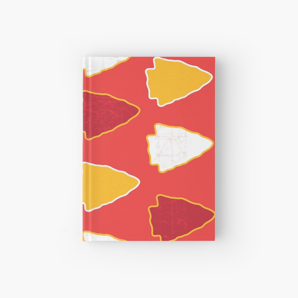 Arrowhead KC Football Kansas City Vintage Kc football Kingdom Kansas city Pro Gear Hardcover Journal