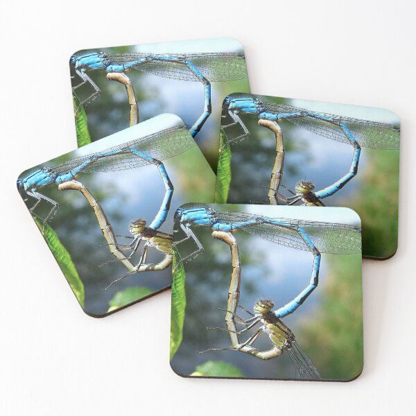Item preview, Mating Damselflies designed and sold by Sharon Perrett.