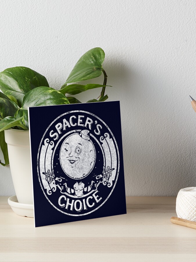 Spacer&amp;#39;s Choice Distressed White Logo