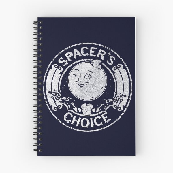 Item preview, Spacer's Choice Distressed White Logo | The Outer Worlds Logo designed and sold by surik-.