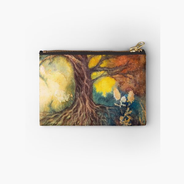 Item preview, Autumn magical landscape designed and sold by Red Witch Art.