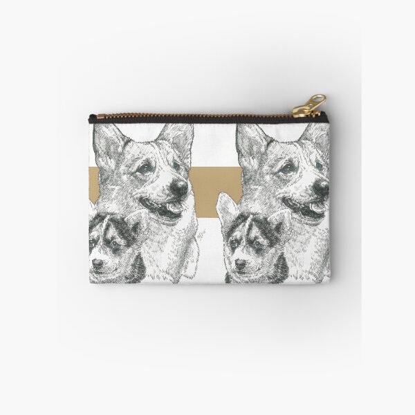 Item preview, Welsh Corgi Father & Son designed and sold by BarbBarcikKeith.