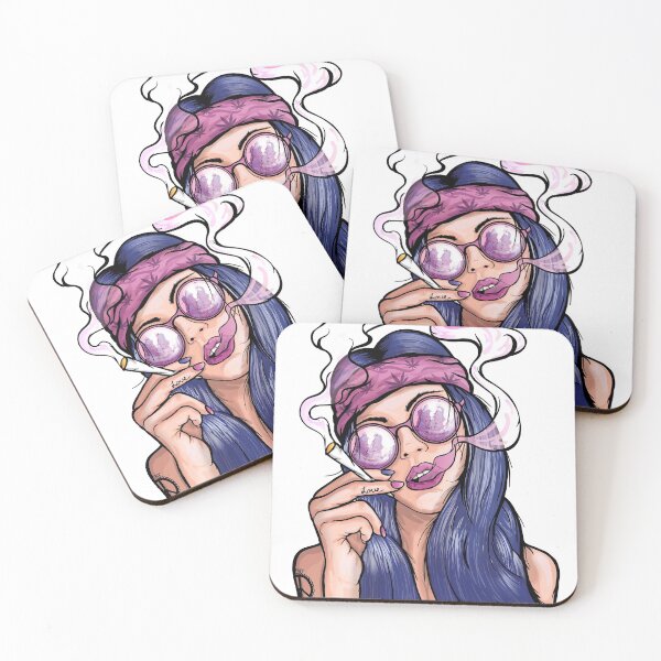Artikelvorschau, Hippy Stoner Girl entworfen und verkauft von Bluecherryuk.