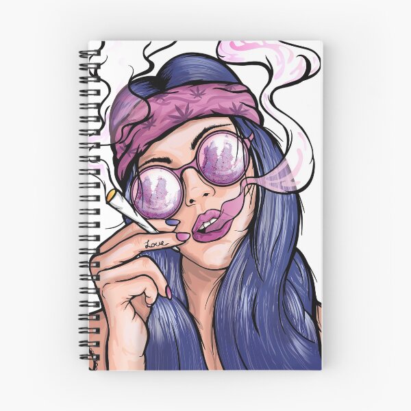 Artikelvorschau, Hippy Stoner Girl entworfen und verkauft von Bluecherryuk.