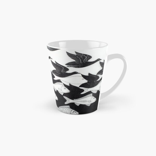 MC Escher Sky and Water I 1938 Artwork for Posters Prints Tshirts Men Women Kids Tall Mug