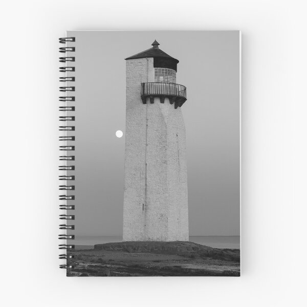 Item preview, Southerness Lighthouse Moonrise at Sunset designed and sold by derekbeattie.