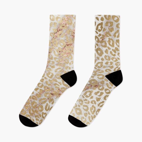 Item preview, Rosa oro mármol leopardo de las nieves designed and sold by peggieprints.