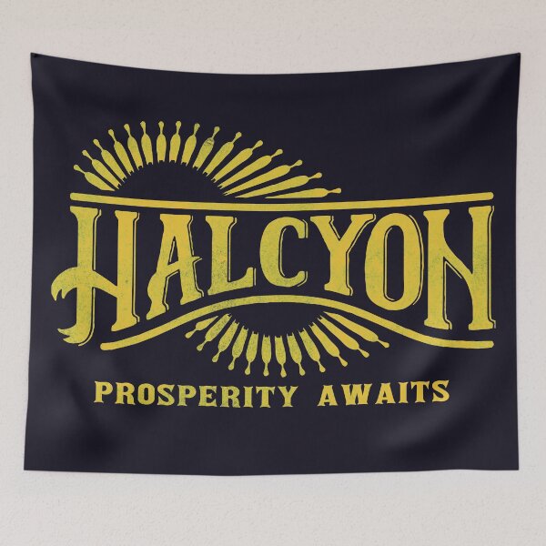 Item preview, Halcyon Colony Logo | The Outer Worlds Logo designed and sold by surik-.
