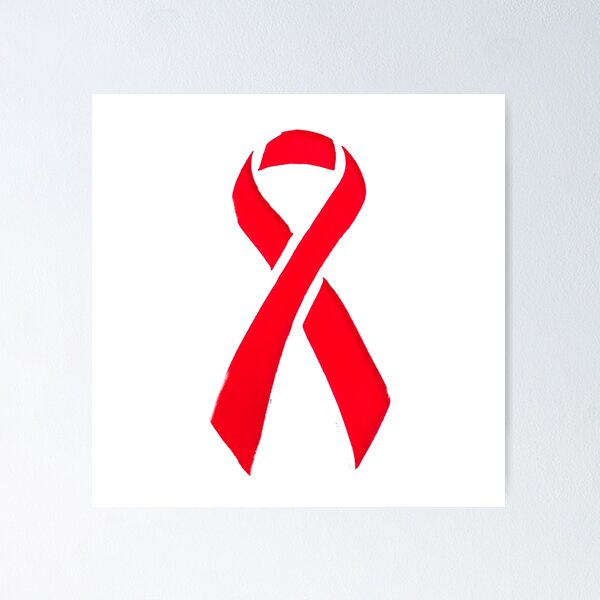 Item preview, aids/hiv ribbon designed and sold by burntchurch.