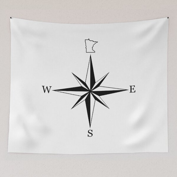 Item preview, Minnesota Compass - Bold North designed and sold by ByJeanBean.