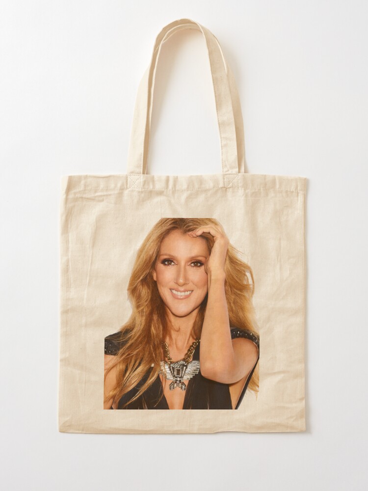 Celine dion on sale tote bag