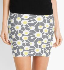 Connected Eggy Circles Geometric Mini Skirt