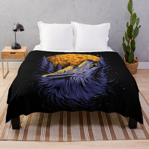 Item preview, Wolf and the moon. designed and sold by emphatic.