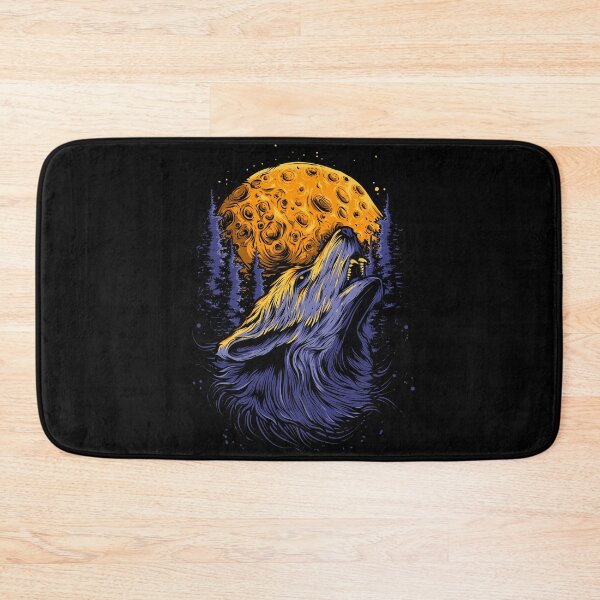 Item preview, Wolf and the moon. designed and sold by emphatic.