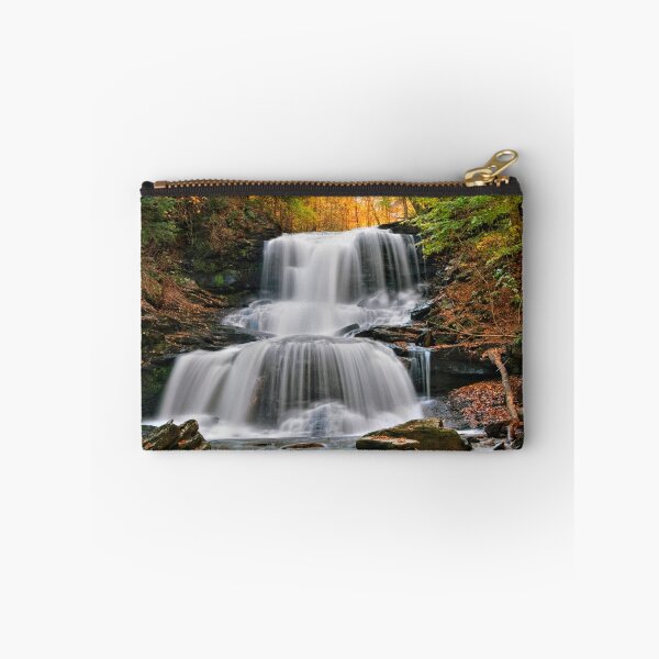 Item preview, Autumn's Magical Spell On Tuscarora Falls designed and sold by Gene Walls.