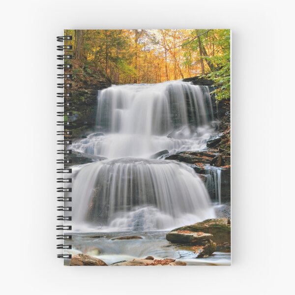 Item preview, Autumn's Magical Spell On Tuscarora Falls designed and sold by Gene Walls.