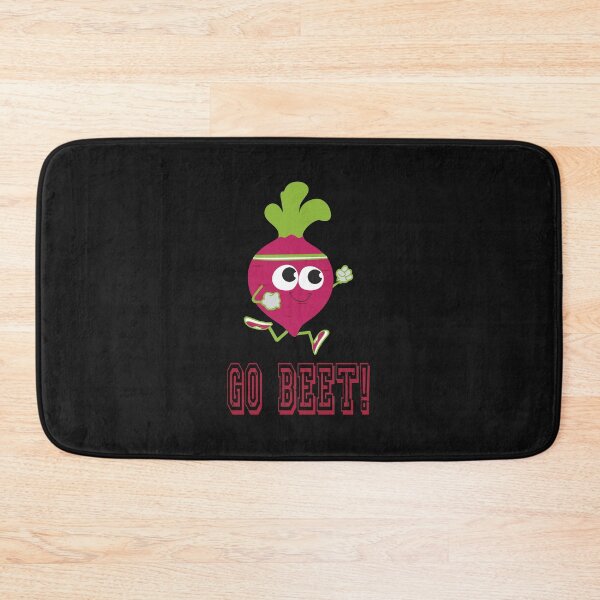 Item preview, Go Beet Cute Retro Running Beet designed and sold by Hedgie Designs.