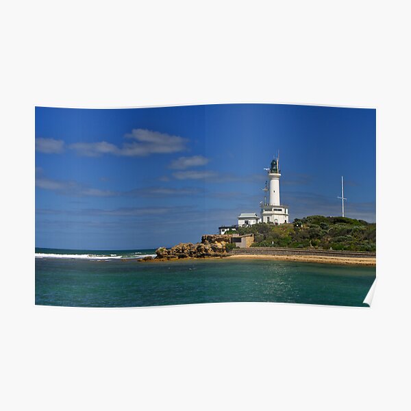 Point Lonsdale, lighthouse, Port Phillip Heads. Poster