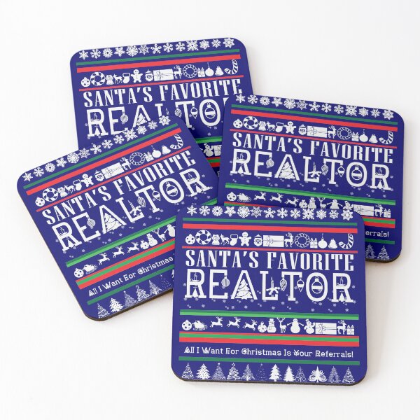 Item preview, Realtor Ugly Christmas Sweater designed and sold by chewwbekah.
