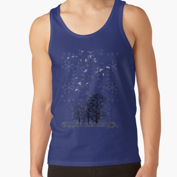 Snowflakes in the Air Tank Top