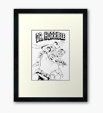 Dr. Horrible's Sing-Along Redbubble Framed Print