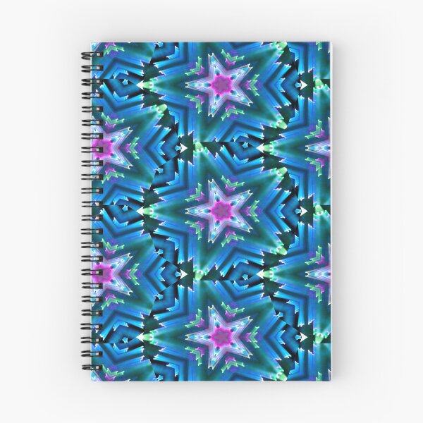 Item preview, blue star kaleidoscope designed and sold by Shana Vy Photography.