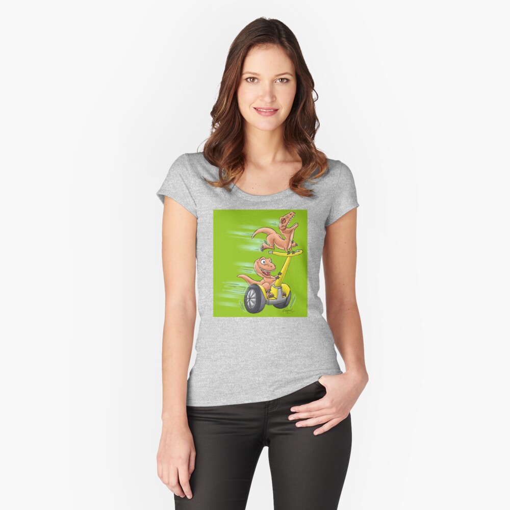 Item preview, Fitted Scoop T-Shirt designed and sold by SeabearPress.