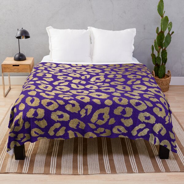 Item preview, Leopardo de oro azul marino designed and sold by peggieprints.