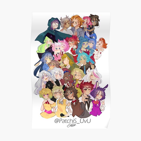 FHS ALL CHARACTERS. Poster
