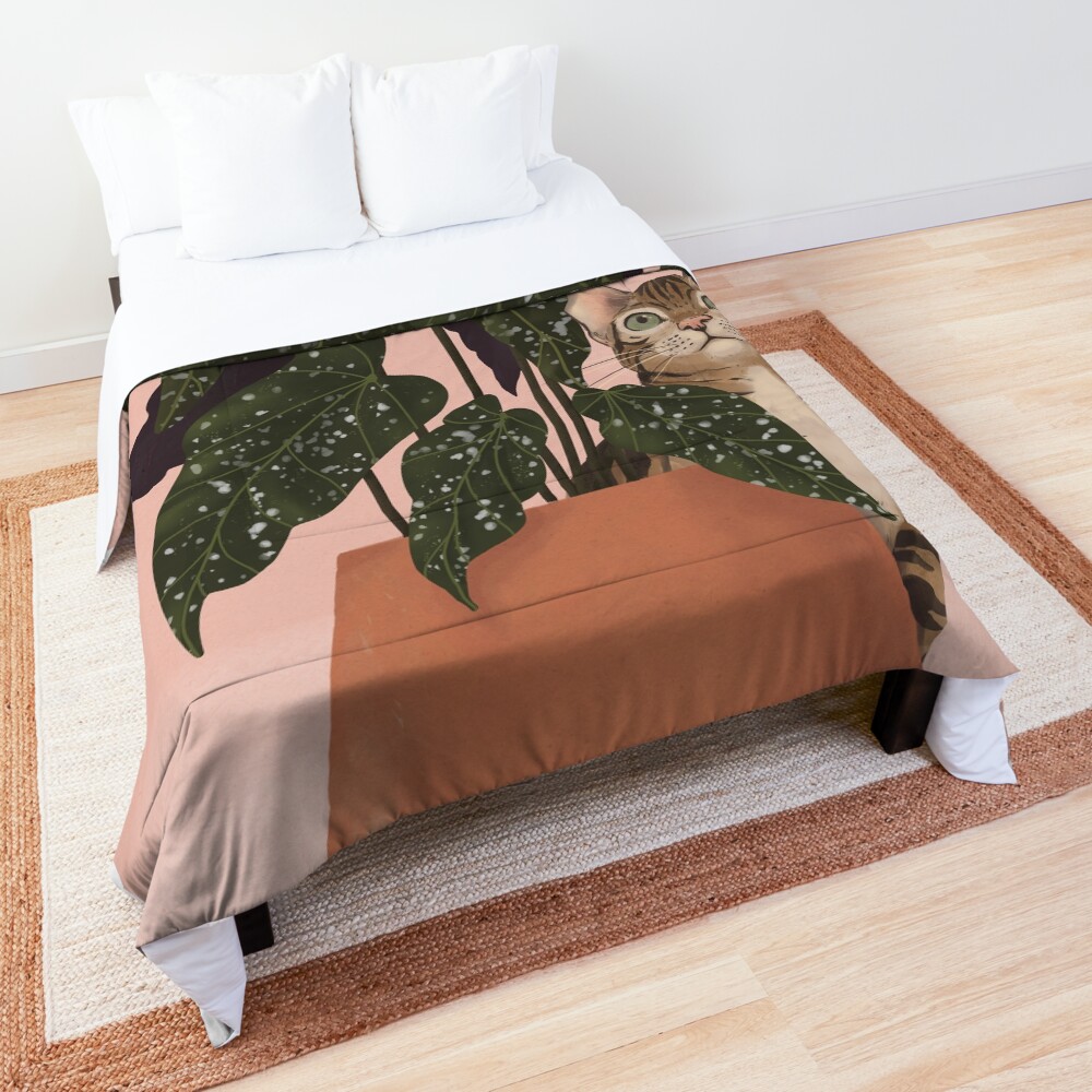 tiger at heart Comforter