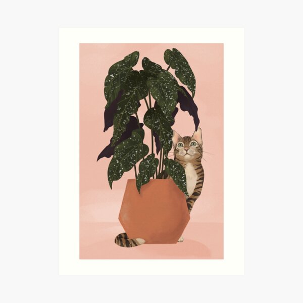 tiger at heart Art Print