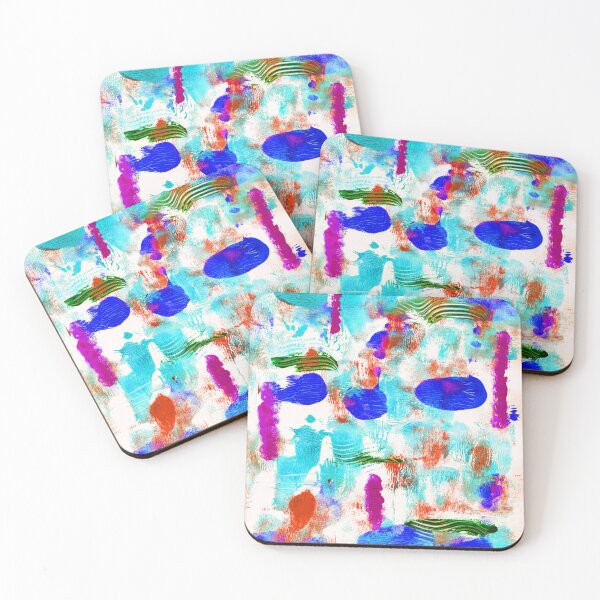 Item preview, Bluesy Abstract designed and sold by KATHLEEN TENNANT ART.