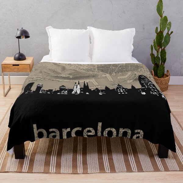 Item preview, barcelona skyline designed and sold by BekimART.