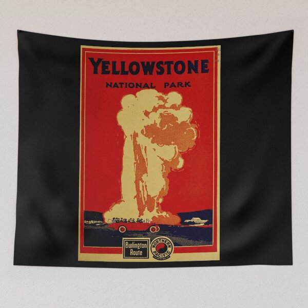 Item preview, Vintage Yellowstone Art designed and sold by Douglas E. Welch Design and Photography.