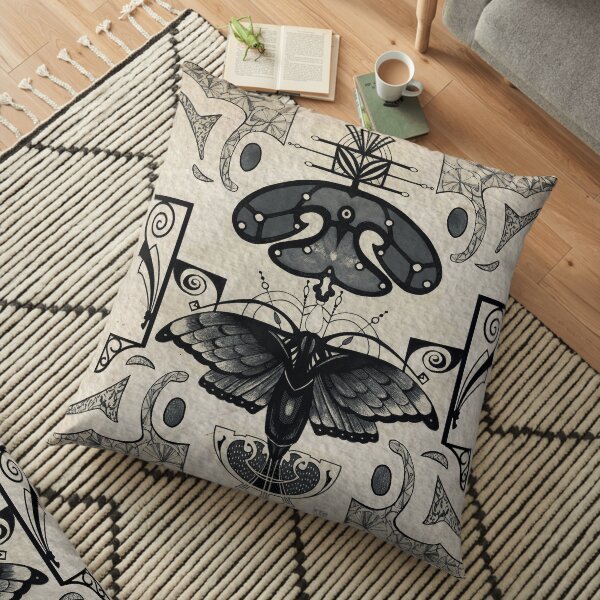 Art Nouveau Coussin de sol