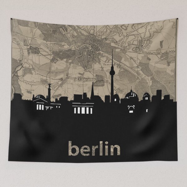 Artikelvorschau, berlin skyline entworfen und verkauft von BekimART.