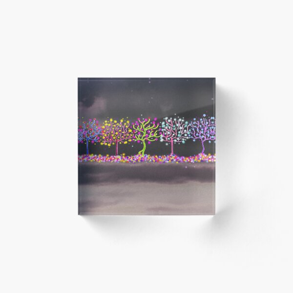 Energy Garden Acrylic Block