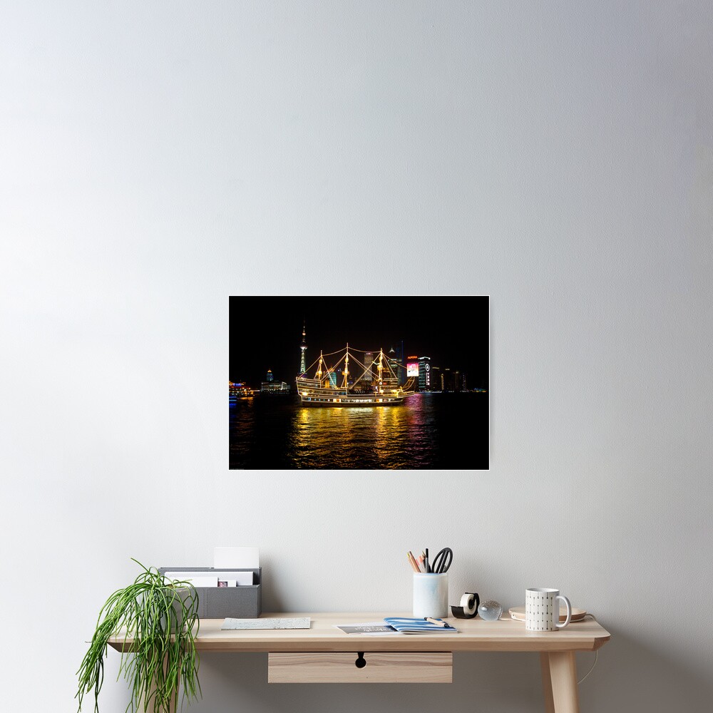 Shanghai Tall Ship Poster