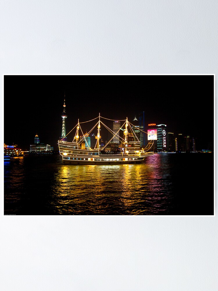Alternate view of Shanghai Tall Ship Poster