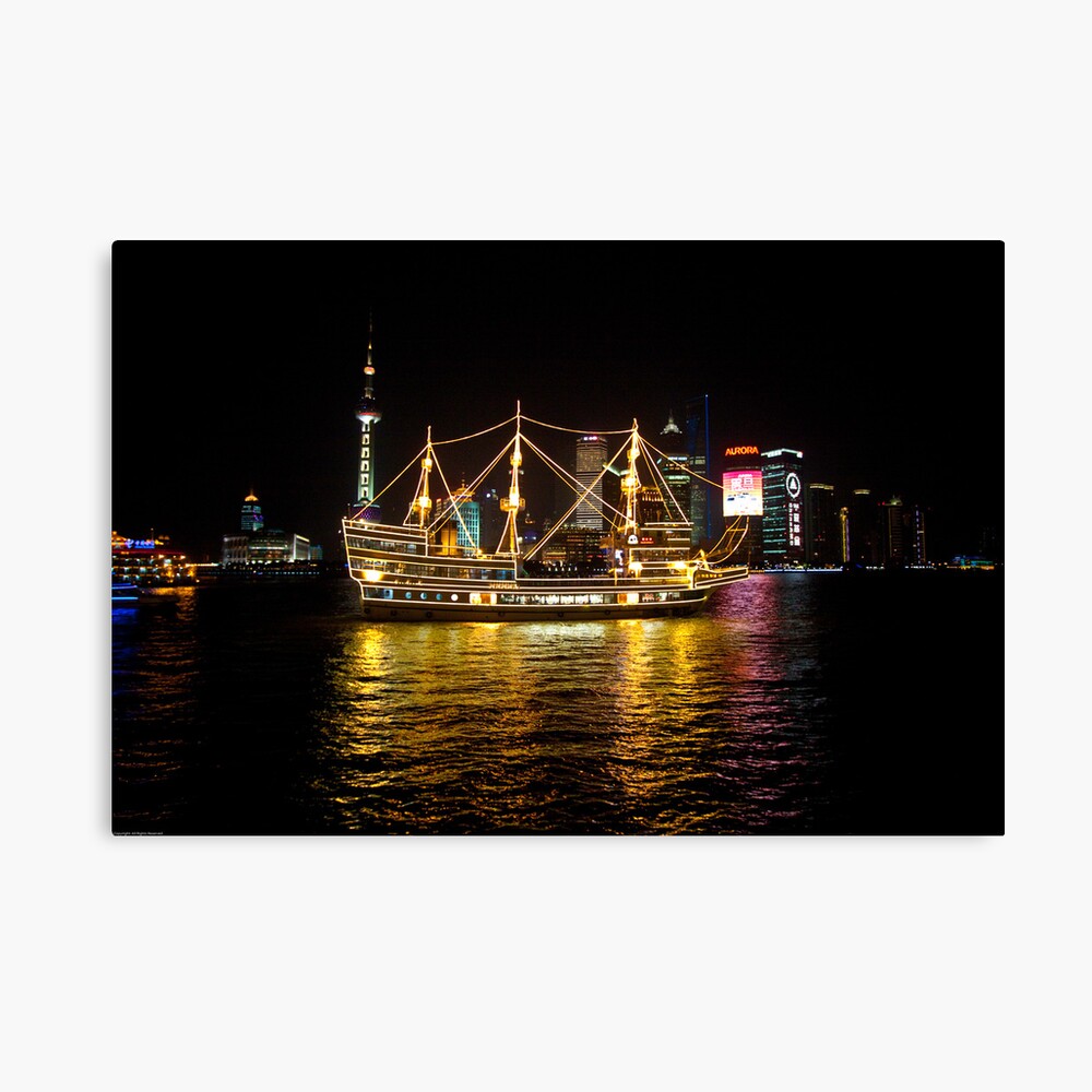 Shanghai Tall Ship Canvas Print