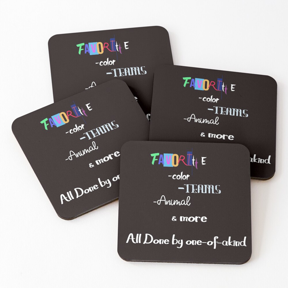 Item preview, Coasters (Set of 4) designed and sold by FordR24.