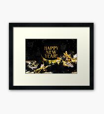 Happy New Year Framed Print
