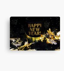 Happy New Year Canvas Print