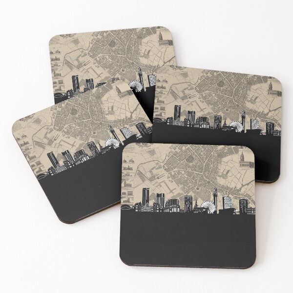 Item preview, birmingham skyline designed and sold by BekimART.