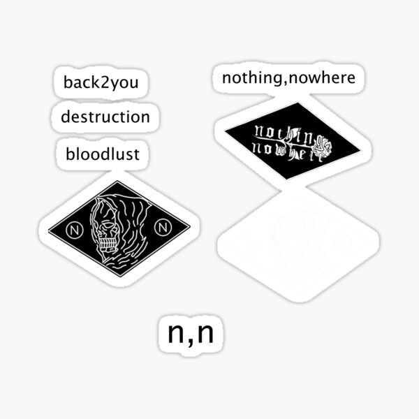 nichts nirgendwo, Stickerpack 1 Sticker