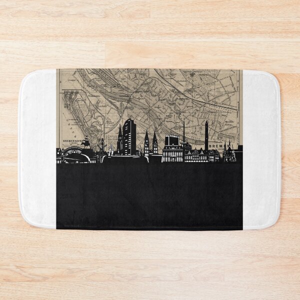 Item preview, bremen skyline designed and sold by BekimART.