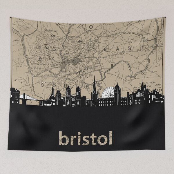 Item preview, bristol skyline designed and sold by BekimART.