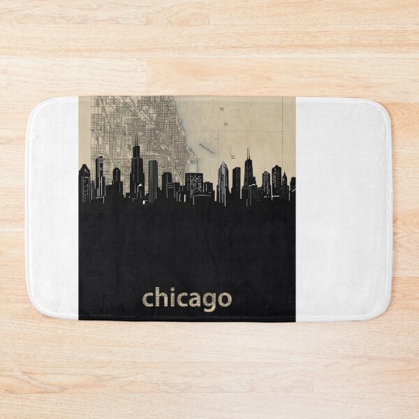 Item preview, chicago skyline designed and sold by BekimART.