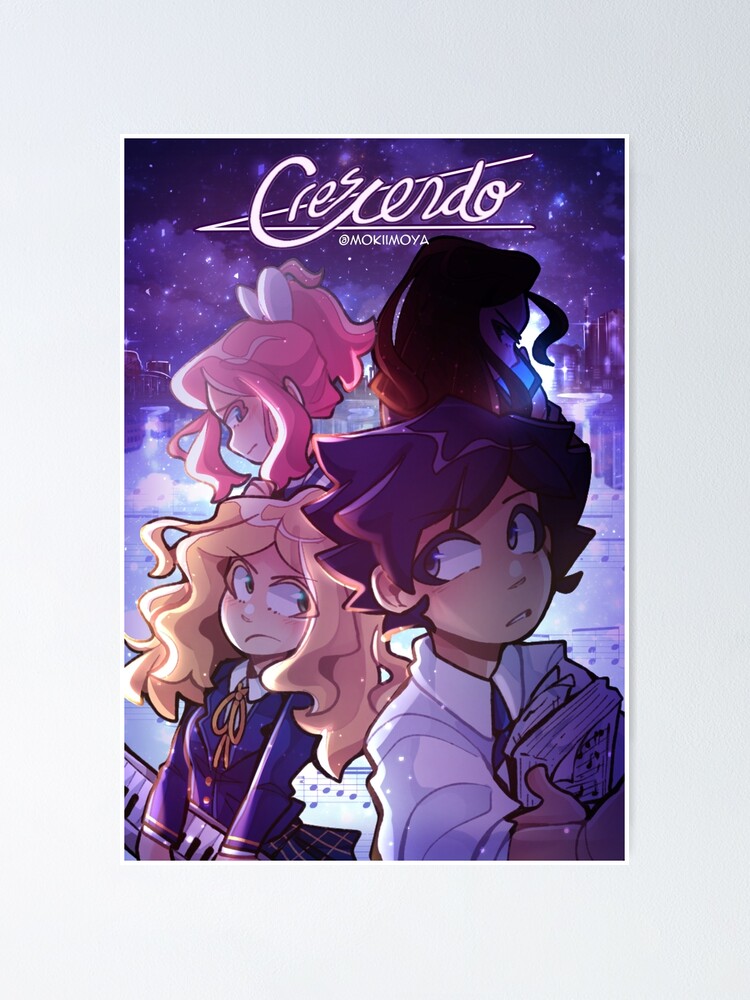 Crescendo Poster By Emeraldarts Redbubble Crescendo Poster By Emeraldarts Redbubble